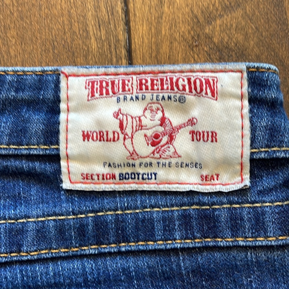 True Religion Boot Cut Low Rise Jeans - Picture 4 of 6